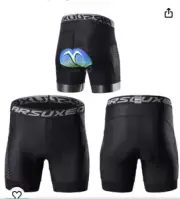 NWT Cycling Shorts Mens 5D Cycle Shorts Cycling Underwear Shorts3XL