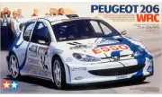 Tamiya 1/24 Sports Car Series No.221 Peugeot 206 WRC Plastic Model 24221
