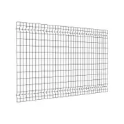 PEAK Wire Grid Fencing 1800mm x 1200mm Black Steel Fence Panel