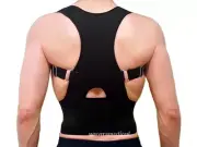 New Fully Adjustable Back Brace for Posture Correction Back Pain Support UNISEX