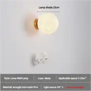 GGP Astronaut Moon Wall Lamp With Three Colors Of Light,Diameter 15Cm