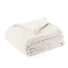 Jillian Harris X CANVAS White Sherpa Throw, 50-in x 60-in