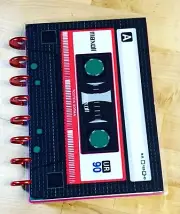 Cassette Tape Retro 80s Cover Set 4 use w/ TUL/Arc (8 disc) Planner-
