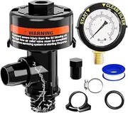 98209800 Pool Filter Pressure Gauge, Manual Bleed Valve Release Valve for Pool and Spa Filters 98209803 Easy to Use