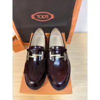 在飛比找蝦皮購物優惠-TOD’S 樂福鞋 （二手，九成新）