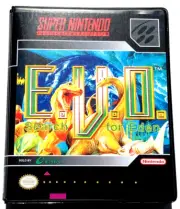 E.V.O. Search for Eden CASE ONLY Super Nintendo SNES Box BEST QUALITY EVO