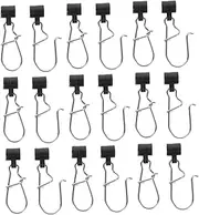 25 Pack Stainless Steel Fishing Pin Connector Snaps Tackle for Hook Line