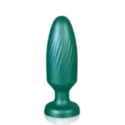 Excellent Power G-Stuck Silicone Butt Plug 4 Inch - Green