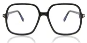 Tom Ford FT5764-B Blue-Light Block 001 Women’s Glasses Black Size 56 - Private Health Rebate - Blue Light Block Available
