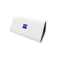 在飛比找Yahoo!奇摩拍賣優惠-ZEISS/蔡司 便攜輕薄  簡約白色、黑色折疊眼鏡皮盒