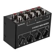 CX400 Mixer 4 Channels Four Channel Passive Splitter/Mixer for KTV Home