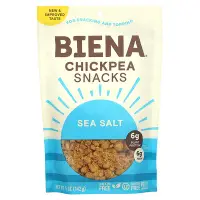 在飛比找iHerb優惠-[iHerb] BIENA 鷹嘴豆零食，海鹽味，5 盎司（1