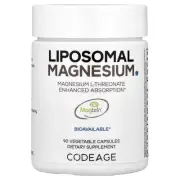 2 X Codeage, Liposomal Magnesium L-Threonate, 90 Capsules