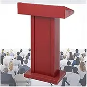Lectern Podium Stand, Lectern Podium Stand,Lectern Podium Stand,Portable Presentation, 112cm Height Professional Presentation Iron Podium for Church and Schools Standing Re,