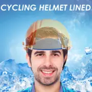 Cycling Helmet Insert Liner Sweat Absorbent Towel Reusable Hard Hat DeQNr