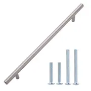 AMAZON BASICS 3/8" Diameter Euro Bar Cabinet Handle - Satin Nickel