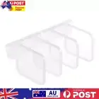 4 Pack Kitchen Pantry Storage Gadget Fridge Divider Useful White Office Supplies