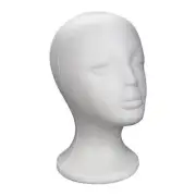 POLYSTYRENE Foam Mannequin Manikin Head Model Hat Glasses Wig Display Stand