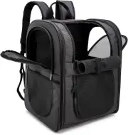 Pet Carrier Backpack for Large/Small Cats and Dogs, Puppies, Safety Features