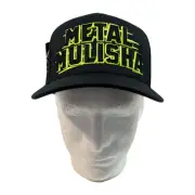 Metal Mulisha Control Curved Flexfit Script M/M Hat Cap Black Men's S/M NWT