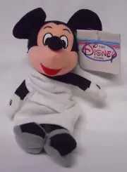 The Disney Store Toga Mickey Mouse Mini Bean Bag-Beanie