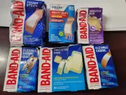 Band-Aid Miscellanous Lot-- 180-total. Boxes Damaged Lot-D
