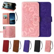 Card Holder Slots Flip Wallet Soft Case For iPhone 15 14 13 12 11 Pro 8 7 Plus