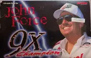 2000 John Force Castrol GTX 9x Champ Dual Signed 1:24 NHRA Funny Car ARC MIB =