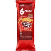 French Fries Potato Chips Multipack Lunch Box School Snacks Gluten Free 6 pack