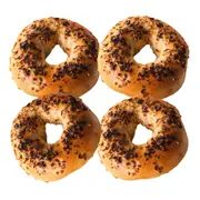 Organic Brooklyn Boy Bagels Bagel - Onion 4 pack – Fresh, healthy organic delivery | Doorstep Organics