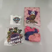 Paw Patrol Happy Birthday Ballons, Cupcake sticks, Wall Banner