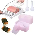 Musubi Mold - Musubi Maker Kit Egg Slicer Sushi Onigiri Mold Set Butter Chees...