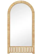 [Cooper & Co] Ariel Woven Arch Mirror 180cm in Natural