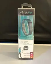 Fitbit Flex Wireless Activity Sleep Wristband - Blue-grey 2 Bands Large/small