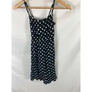NWT Melrose and Market Polka dot girls dress size large 10/12