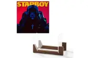The Weeknd Starboy - Double Vinyl Album & Crosley Record Storage Display Stand