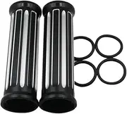 HDBUBALUS Motorcycle Upper Fork Boots Shock Absorber Cover Cap Fit for Harley 2000-2015 Sportster 883 1200#2