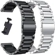 [EWDUDKSNKK] 22mm 20mm Stainless Steel Strap For Samsung Galaxy Watch 7 6 5 4 Classic For Huawei Watch 4 3 Pro GT4 GT3 2E 46mm For Amazfit GTR 4 3 2 Watch Band