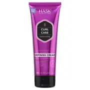 HASK Curl Care Curl Defining Cream 198ml - Coconut Oil, Argan Oil, Vitamin E and Curl Activating Complex