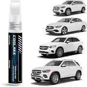 COSLAKE Car Touch Up Paint(Polar White(149/9149)) for Mercedes-Benz, Car Paint Scratch Repair Kit, Quick & Easy Solution to Repair, 2 in 1 Scratch Remover Pen with Color-Matched