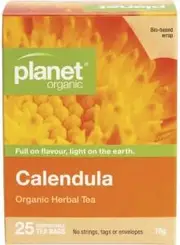 Planet Organic Calendula Herbal Tea Bags 25pk