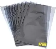 uxcell 10Pcs Anti Static Bags ESD Shielding Bag Flat Open Top Anti Static Bag for Electronic Devices 15.7x23.6 Inch(400 * 600mm)
