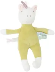 Annabel Trends: Cuddly Wuddlies - Unicorn (Small with Rattle) Plush Toy