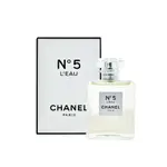 CHANEL 香奈兒 N°5 L'EAU 清新晨露女性淡香水50ML 優惠價:4460元｜岡山戀香水