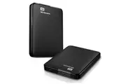 Western Digital WD Elements 1TB USB 3.0 2.5' Portable External Hard Drive - Slim Light Durable Shock Proof Black Plug & Play NTFS for Windows 10/8.1/7