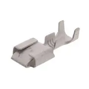 Jaylec Non-Insulated with Lock Tab Female Blade Terminal, Pack of 50 - TE4510