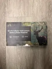Trail Camera Unlimited Data Plan Cellular Trail Cameras 2K Live Feed 4G Game Cam