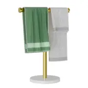 Hand Towel Holder,T Shape Freestanding Bath Towel Stand, Hand Towel Rack with...
