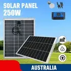 250W 12V Mono Solar Panel Bifacial Shingled Home Off Gird Battery Charging Power