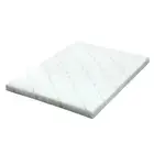 Bedding Cool Gel Memory Foam Mattress Topper w/Bamboo Cover 8cm - King